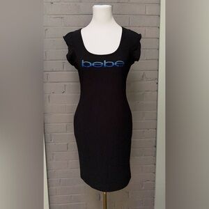Bebe black dress S